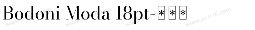 Bodoni Moda 18pt字体转换 Bodoni Moda 18pt字体转换